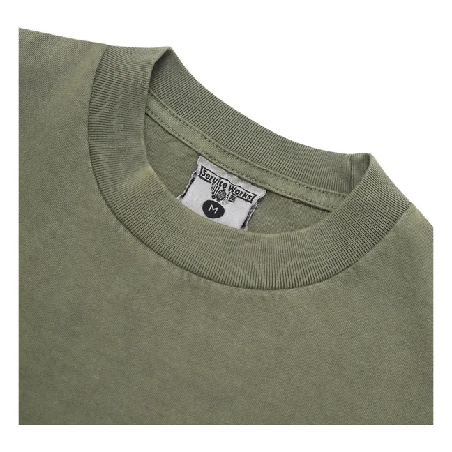 Maglietta in cotone organico Sunnyside Up | Khaki