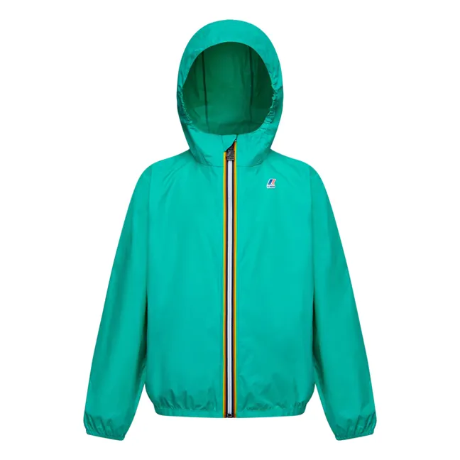 Le Vrai 3.0 Claude waterproof windbreaker | Emerald green