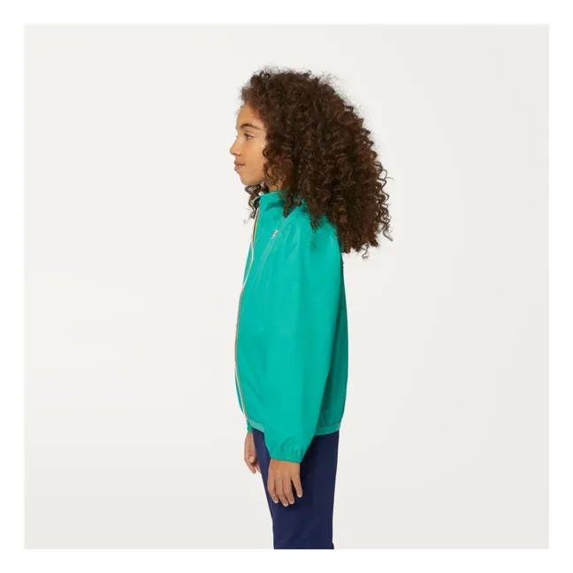 Le Vrai 3.0 Claude waterproof windbreaker | Emerald green