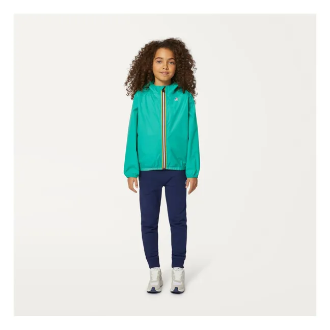 Le Vrai 3.0 Claude waterproof windbreaker | Emerald green