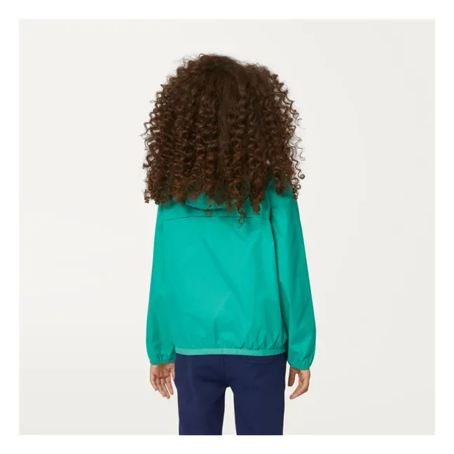 Le Vrai 3.0 Claude waterproof windbreaker | Emerald green