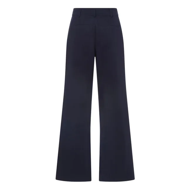 Pantalones anchos | Azul Marino