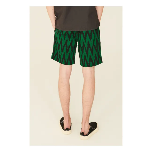 Pantaloncini con stampa Jay | Verde