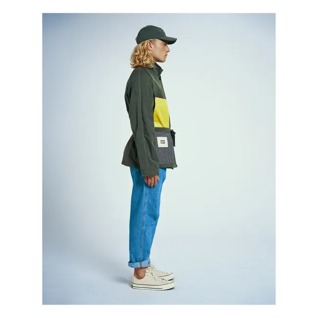 Panev Peach Reversible Jacket  | Khaki