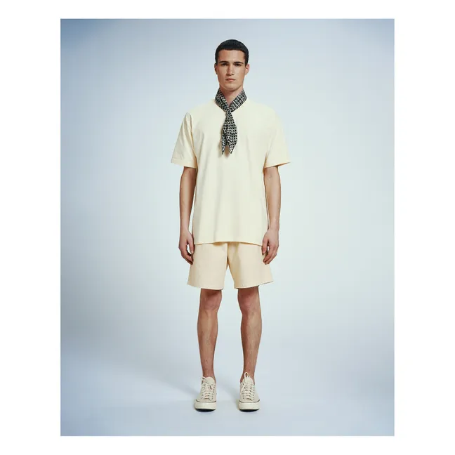 Maglietta in cotone MKO | Ecru