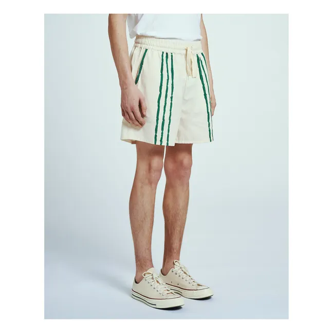 Paristo organic cotton shorts | Ecru
