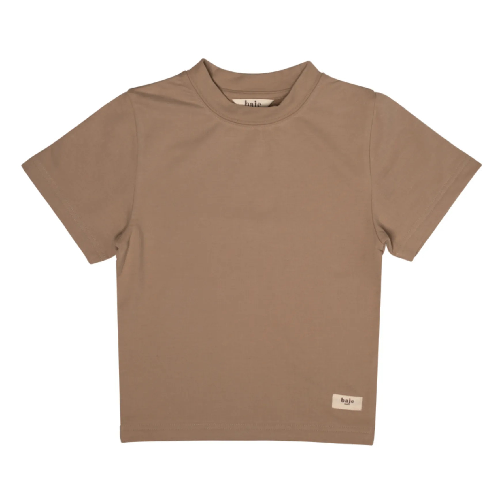 Baje Studio Taupe Brown Perth Jersey T-Shirt