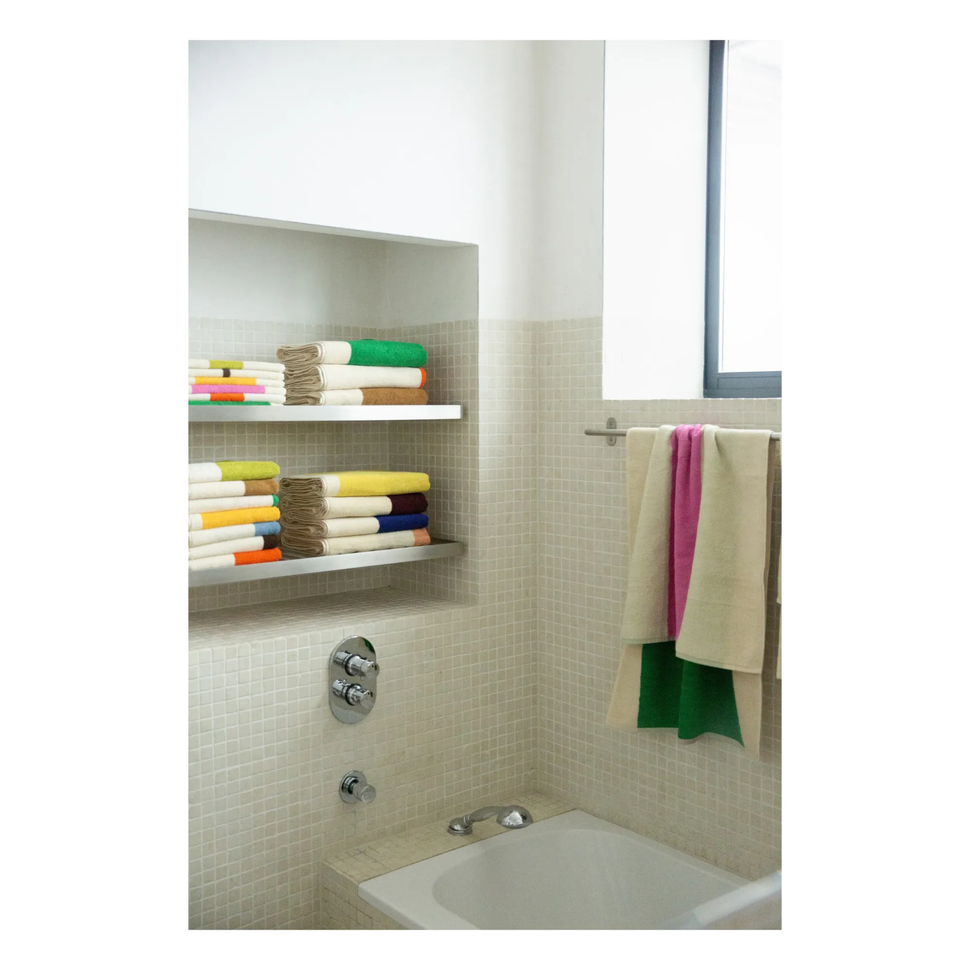 Serviette de bain Martens & Martens | Rose- Image produit n°1