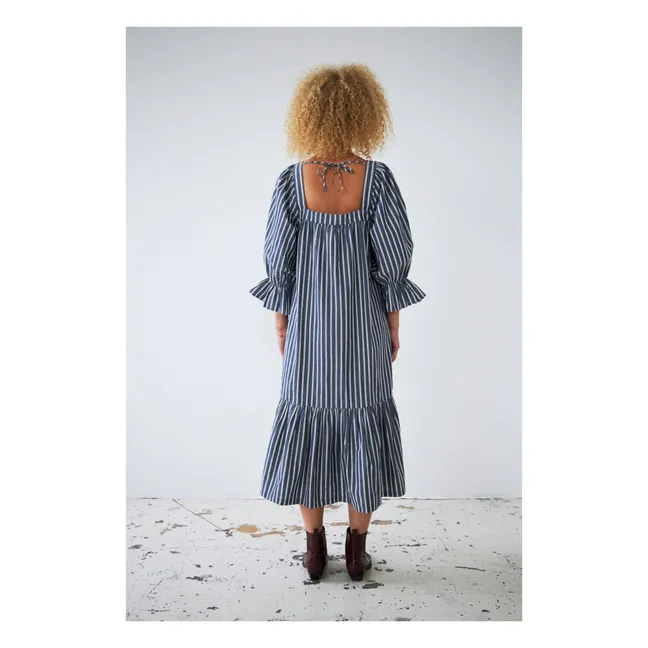 Abito a righe | Blu