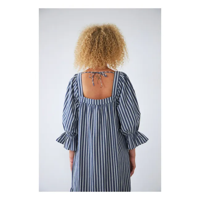 Abito a righe | Blu
