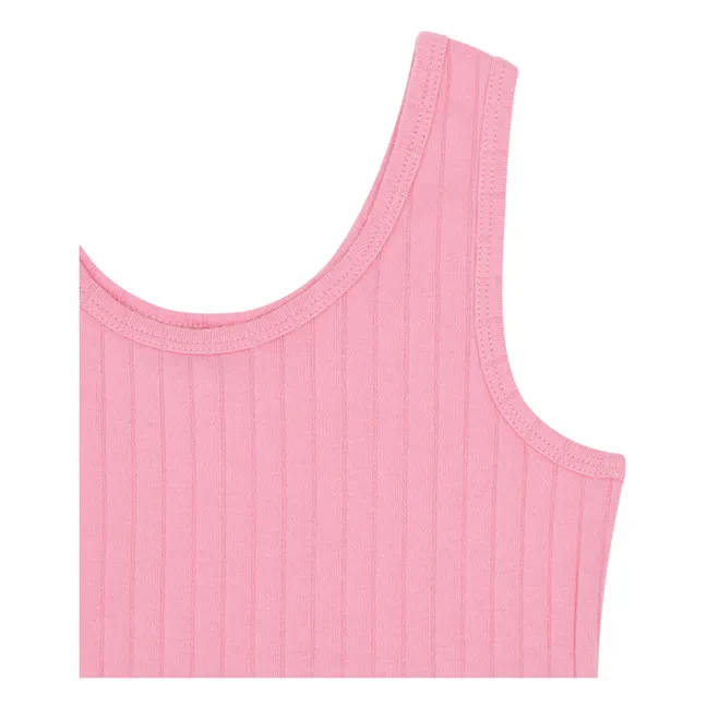 Organic cotton tank top | Pink