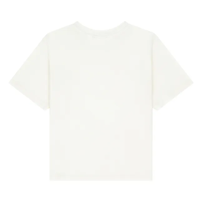 T-shirt Manches Courte Coton Bio | Ecru