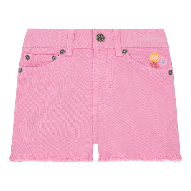 Bio-Jeans-Shorts | Rosa