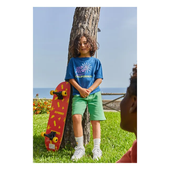 Short Long Coton Bio | Vert