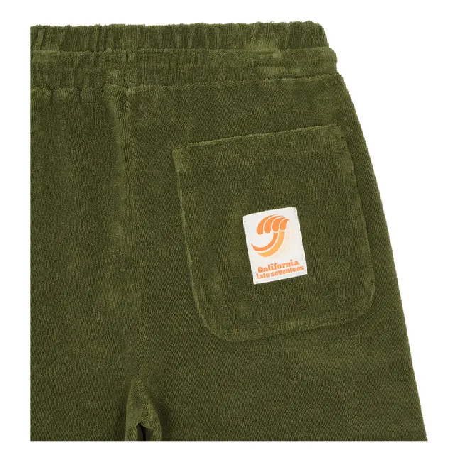 Shorts aus Bio-Baumwolle | Khaki