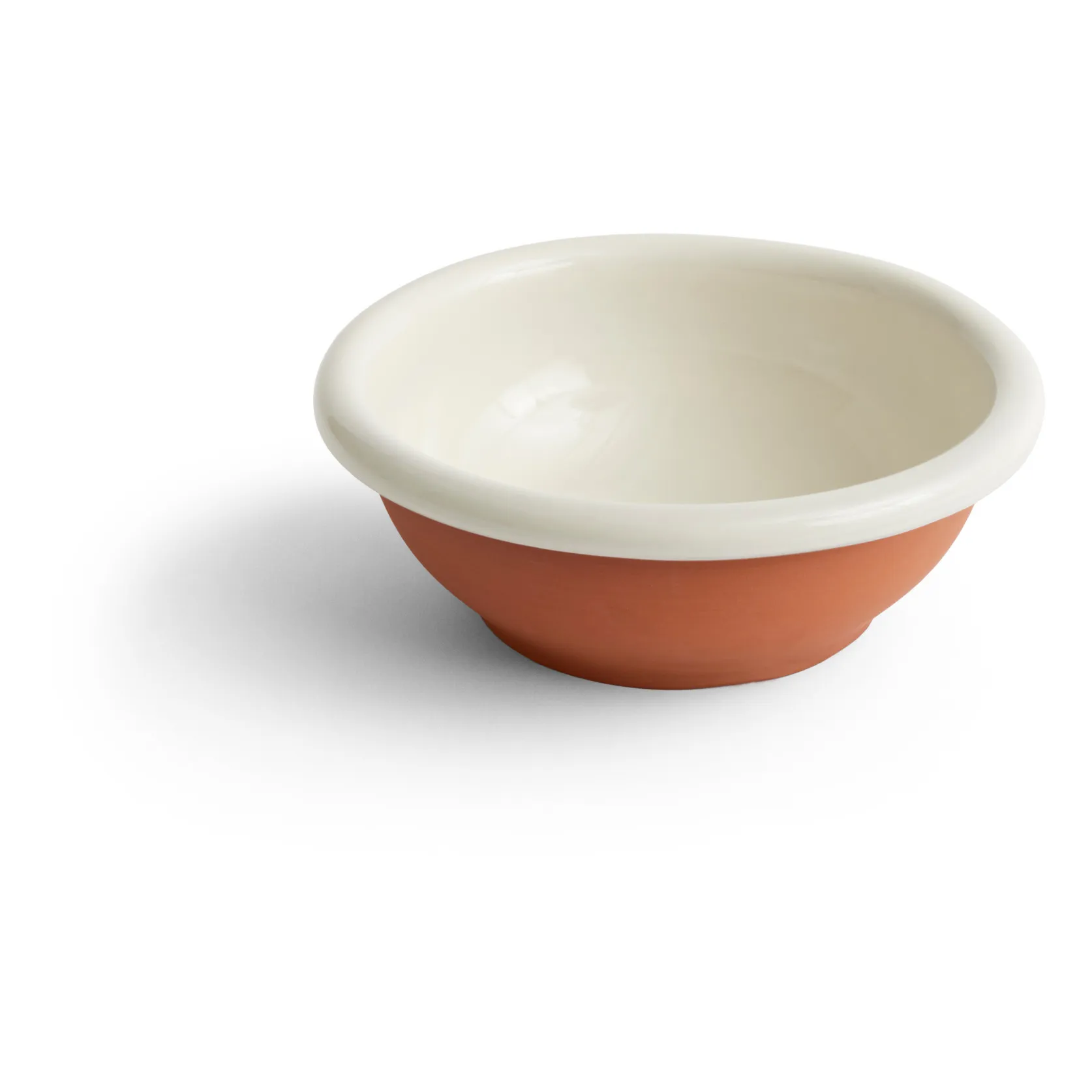 Hay Cream Barro Terracotta Salad Bowl, Rui Pereira