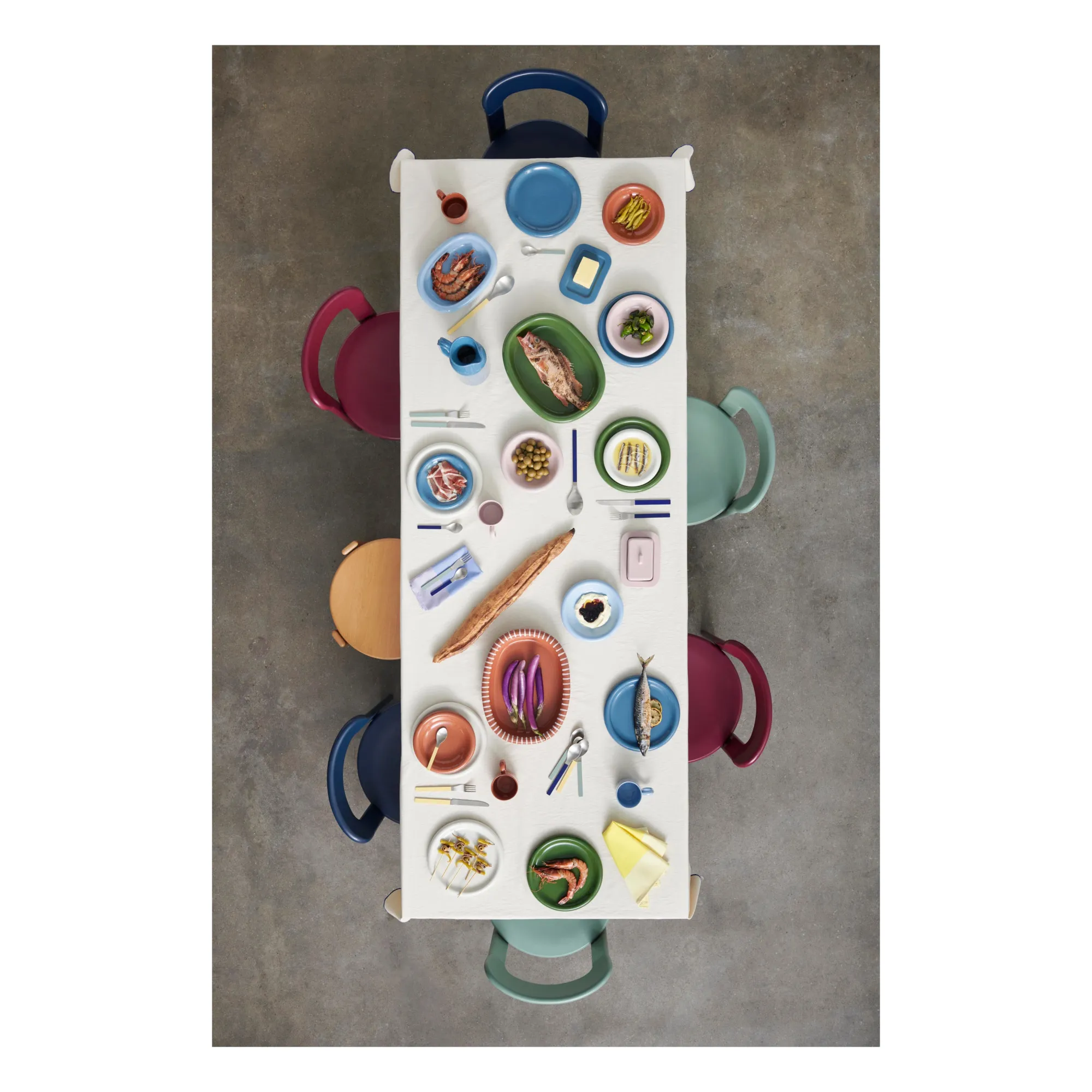 Beurrier en terracotta Barro, Rui Pereira | Bleu- Image produit n°3