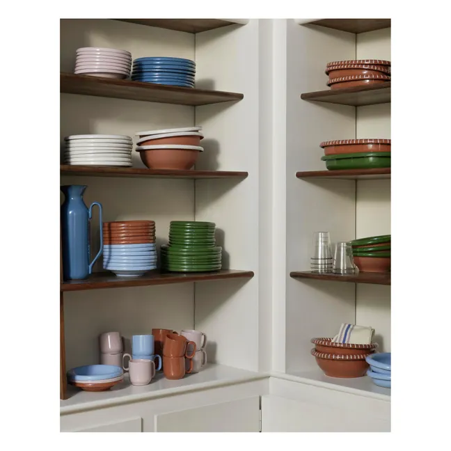 Barro terracotta soup plates - Set of 2, Rui Pereira | Pink