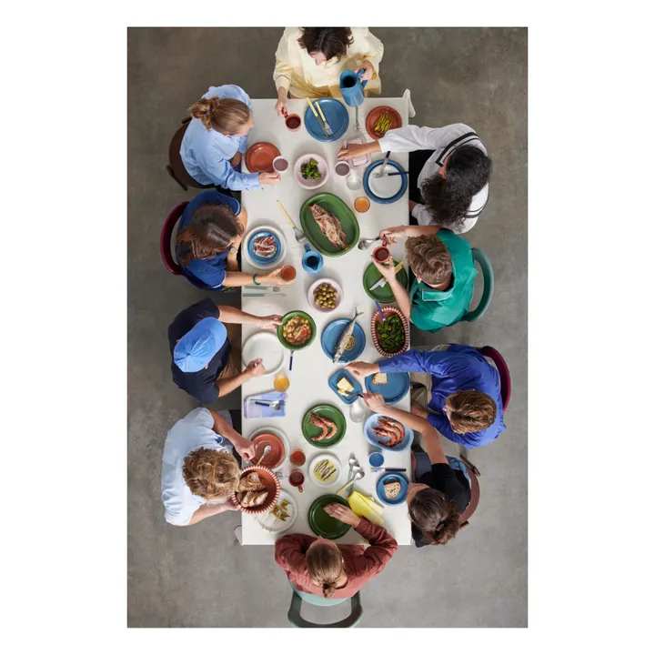 Plat en terracotta Barro, Rui Pereira | Bleu ciel- Image produit n°6