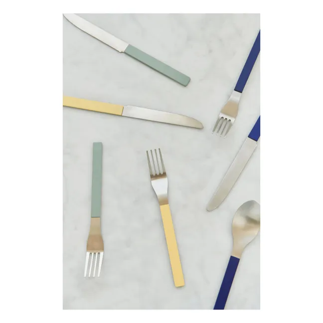 Juego de cubiertos de 4 piezas, Muller Van Severen - Juego de 4 | Verde