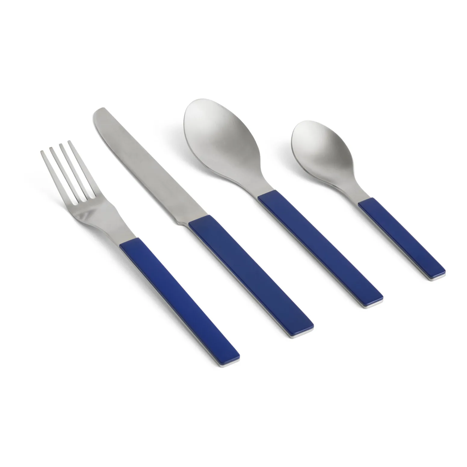 Hay Navy Blue 4 Pieces Cutlery, Muller Van Severen - Set Of 4