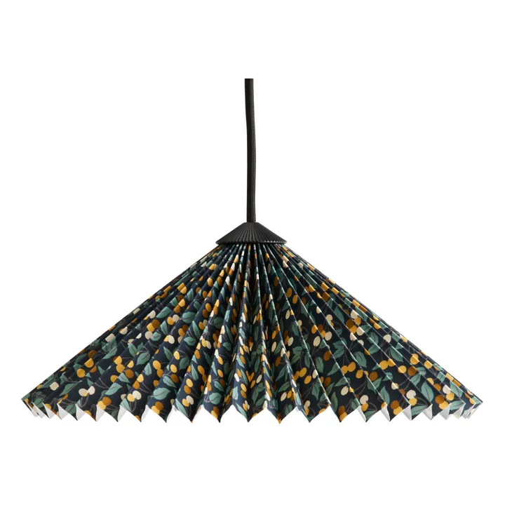 Lámpara colgante Matin x Liberty, Inga Sempé | Negro- Imagen del producto n°0