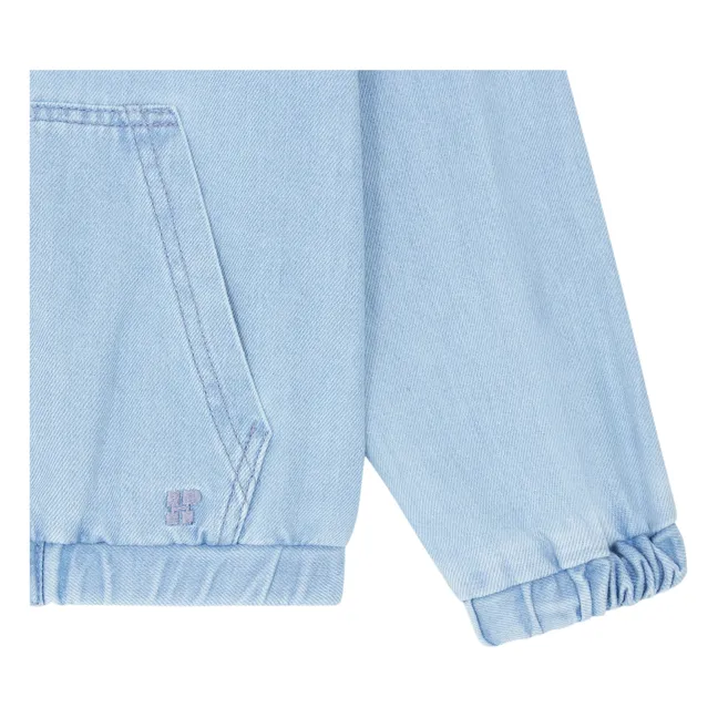 Jeansjacke mit Reißverschluss | Denim
