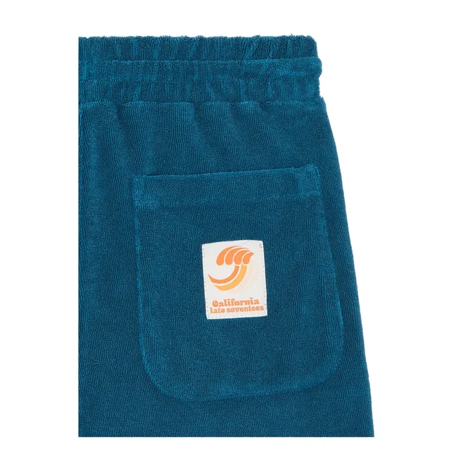 Pantalones cortos de algodón ecológico | Azul Noche