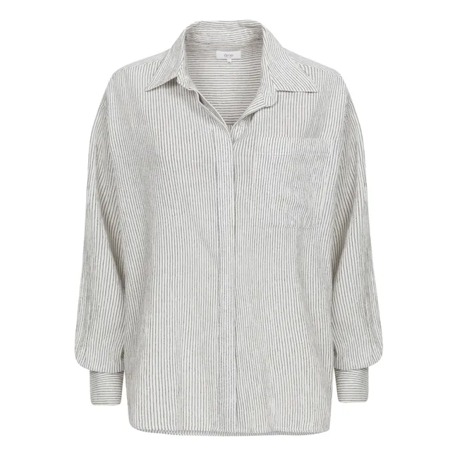 ANINE BING, Mika Shirt, Women, Patterned Shirt - Long Sleeve