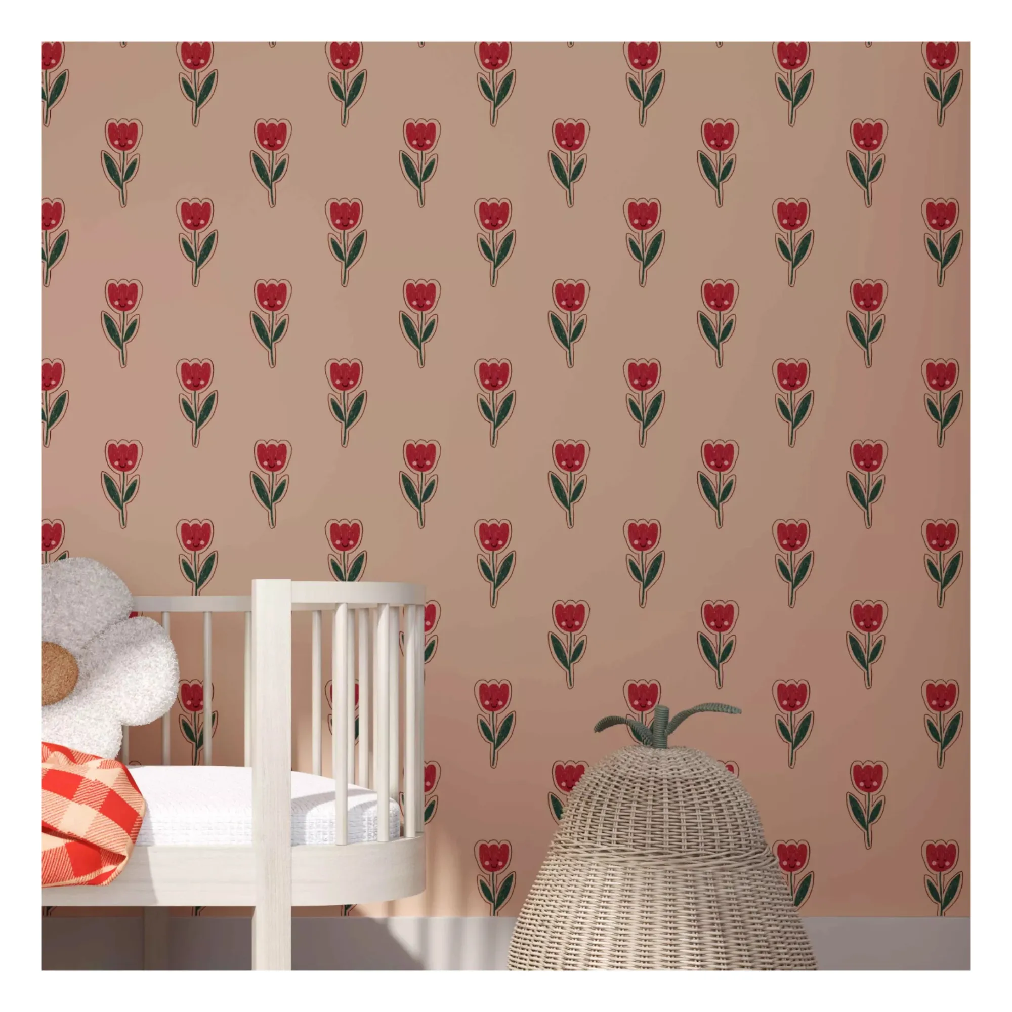 Season Paper - Papier Peint Tulipe Joyeuse (Season Paper) - Image 1