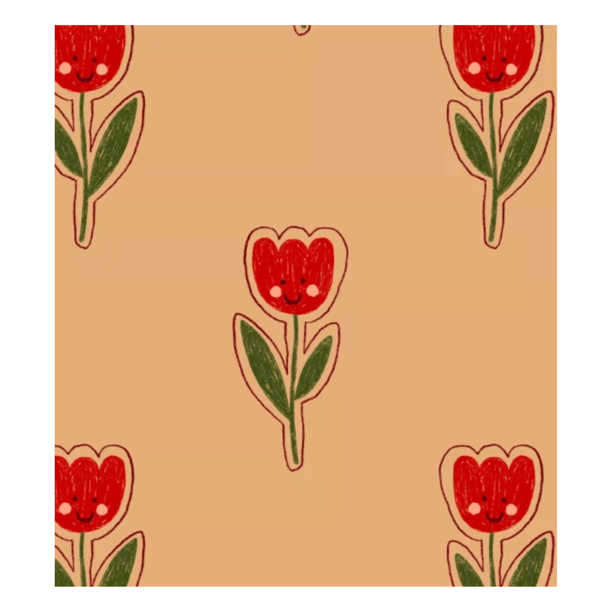 Season Paper - Papier Peint Tulipe Joyeuse (Season Paper) - Image 2