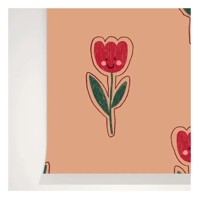 Tapete Fröhliche Tulpe