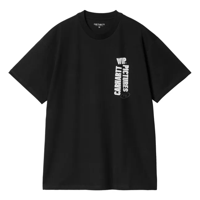 T-Shirt Wip Pictures Bio-Baumwolle | Schwarz