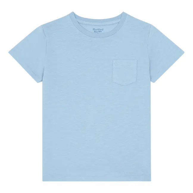 Camiseta Pocket Crew | Azul