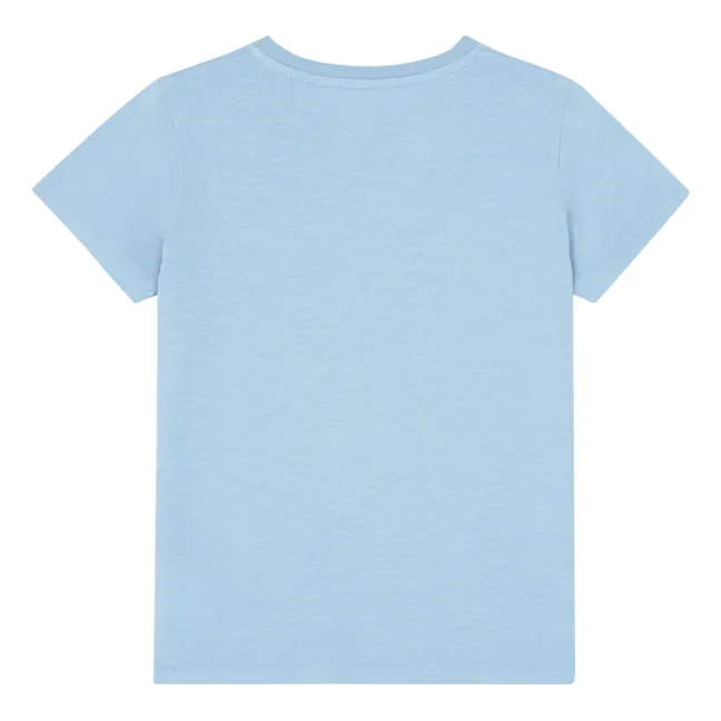 Camiseta Pocket Crew | Azul