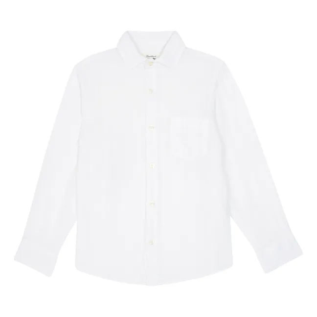 Paul Pat Linen shirt | White