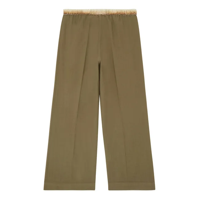 Pantaloni Prunellor | Verde militare