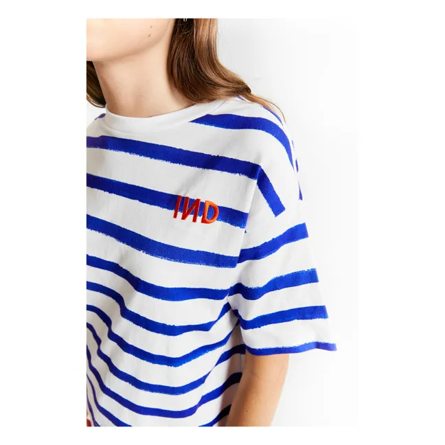 Paolina Marinière T-Shirt | Blau