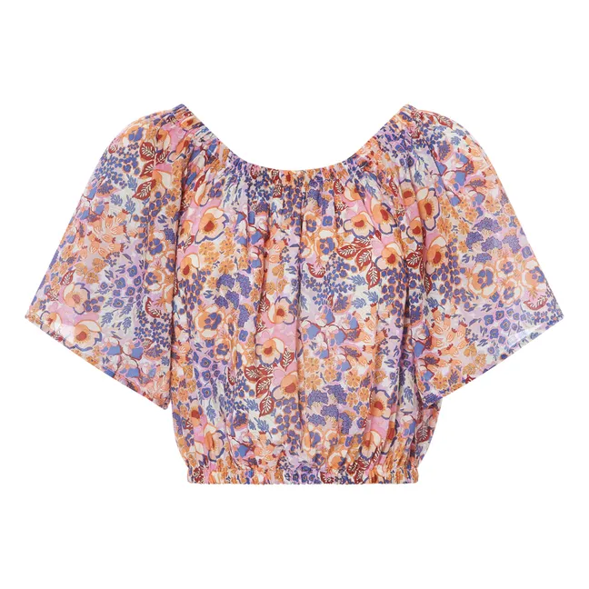 Paschi Short Blouse | Candy pink