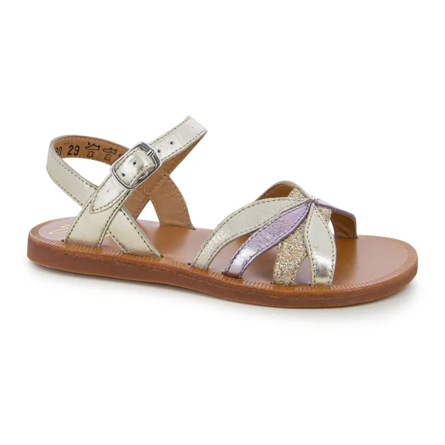 Plagette Oto sandals | Purple