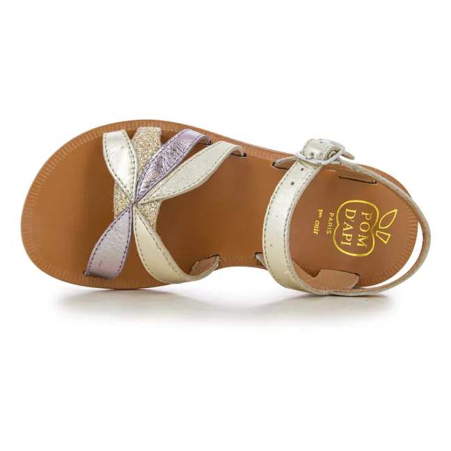 Plagette Oto sandals | Purple