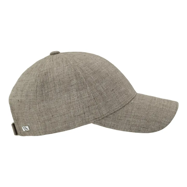 Casquette Lin | Taupe- Image produit n°0