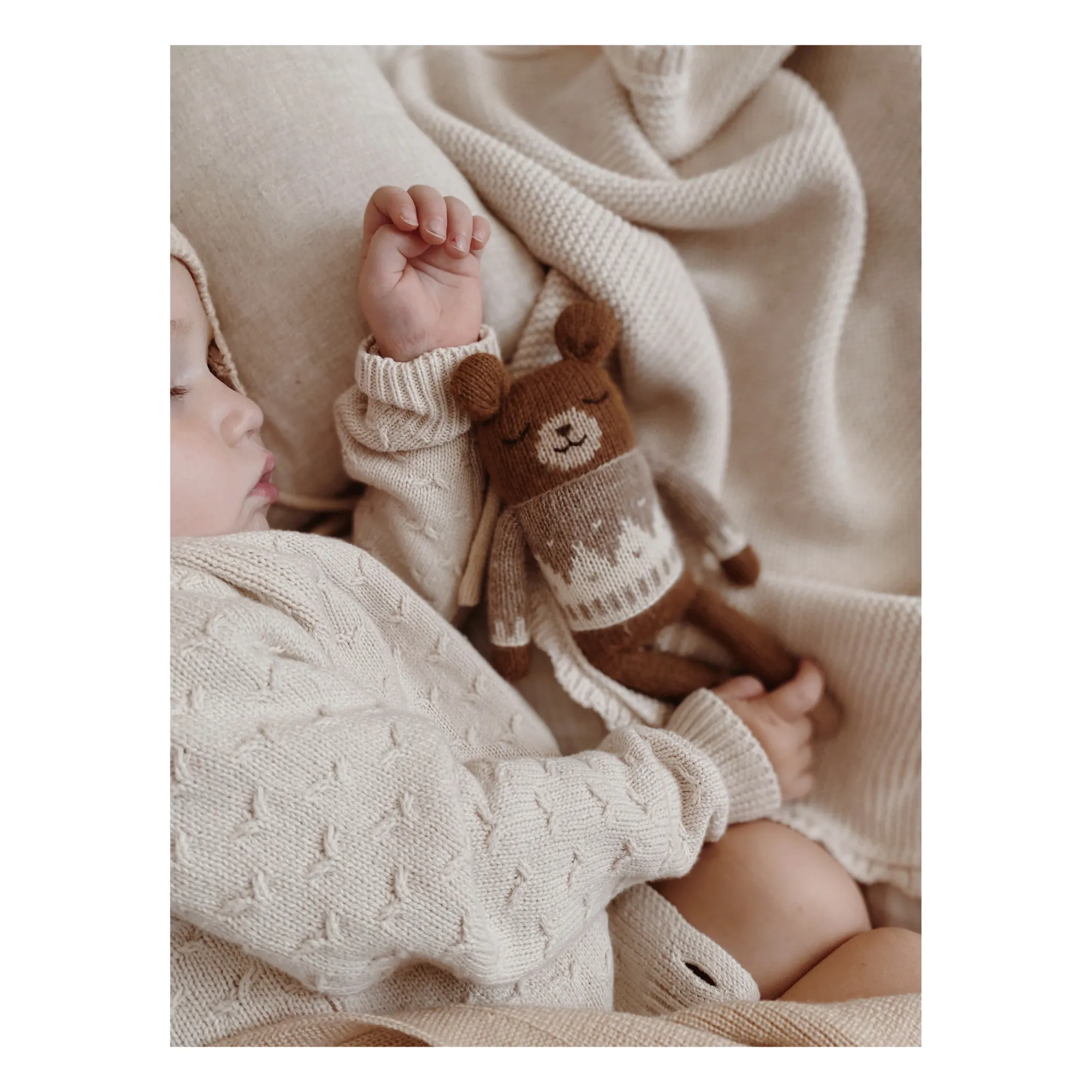 Main Sauvage - Doudou Ourson Pull (Main Sauvage) - Image 2
