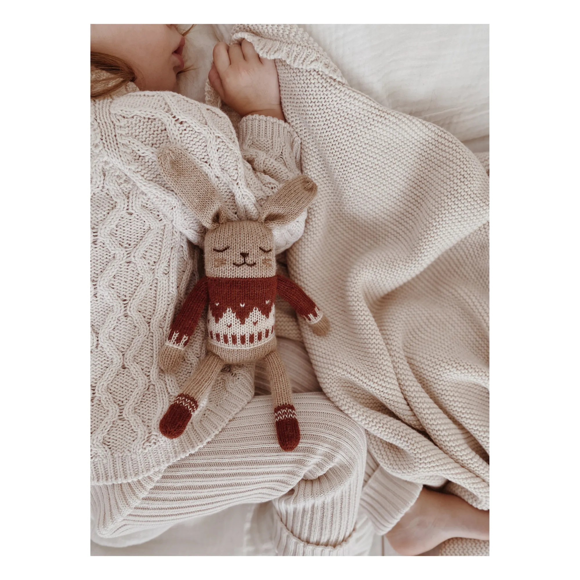 Main Sauvage - Doudou Lapin Pull (Main Sauvage) - Image 1