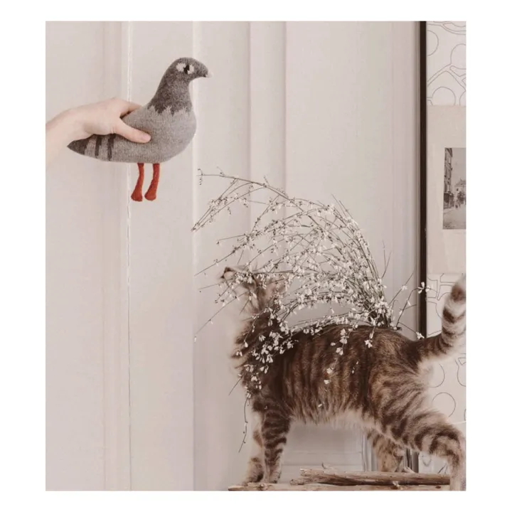 Pigeon Soft Toy | Light grey- Product image n°2