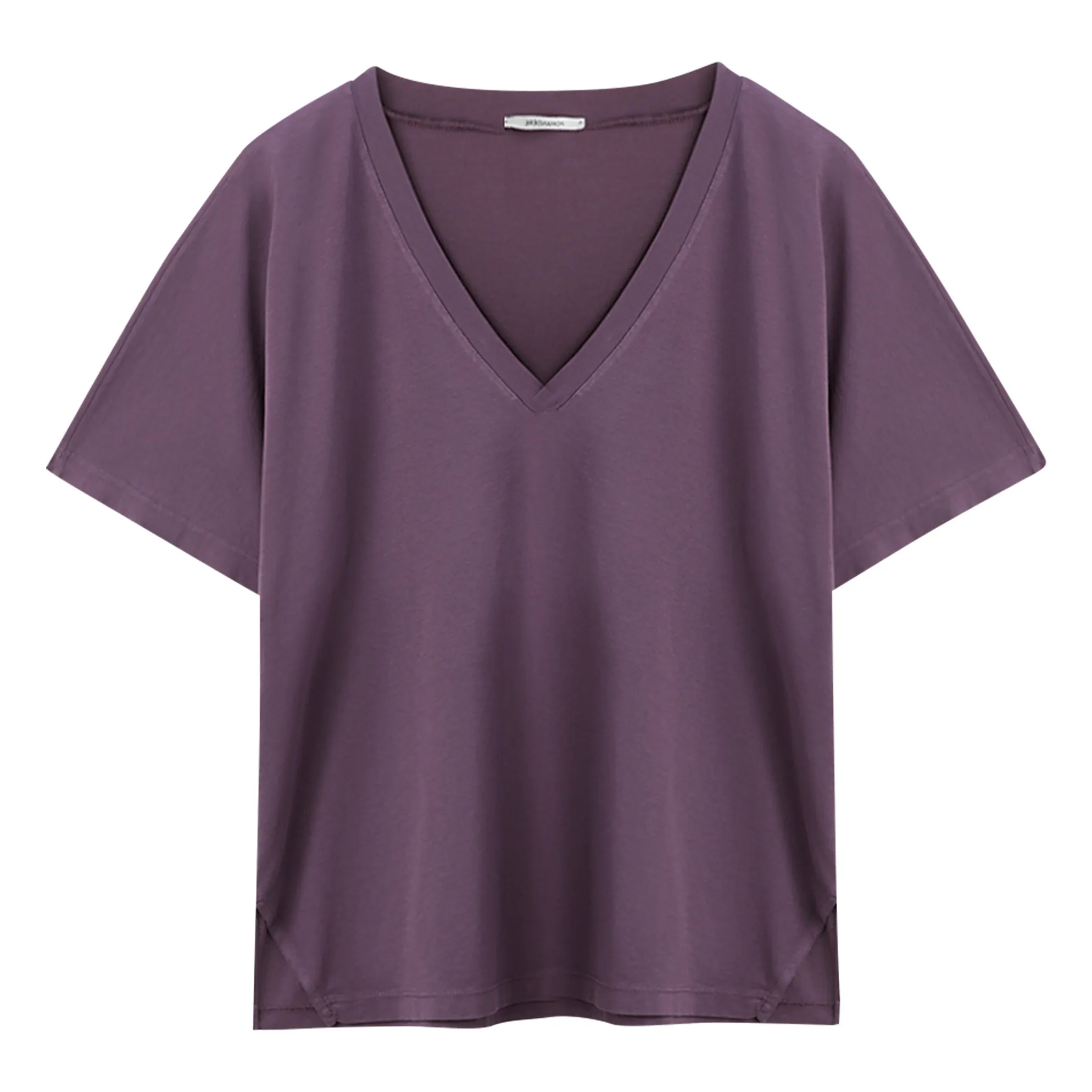 Pomandère Mauve V-Neck T-Shirt