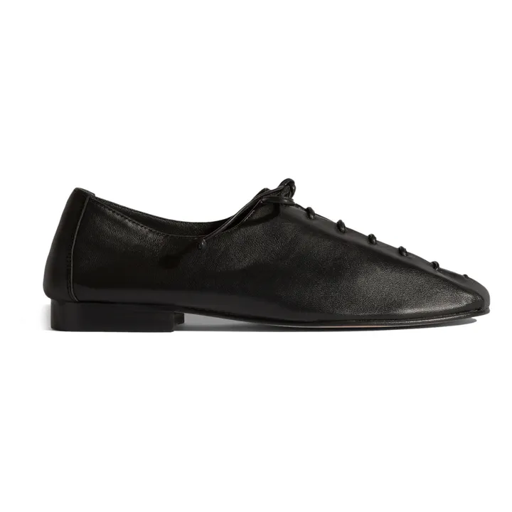 Mocasín Plegada | Negro- Imagen del producto n°0
