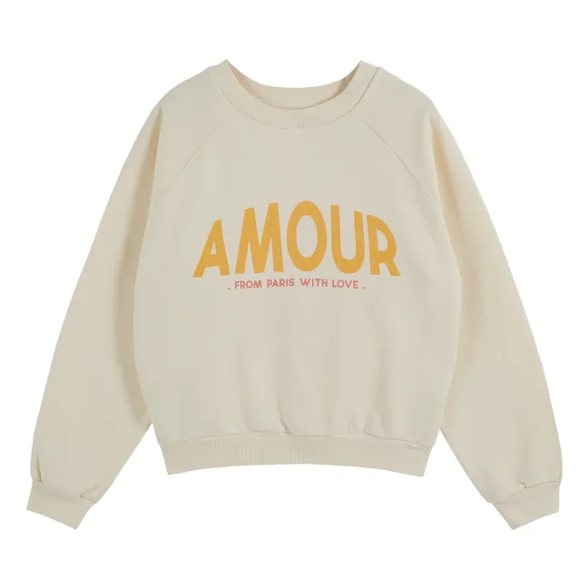 Sweatshirt Zamour Bio-Baumwolle - Damenkollektion | Seidenfarben