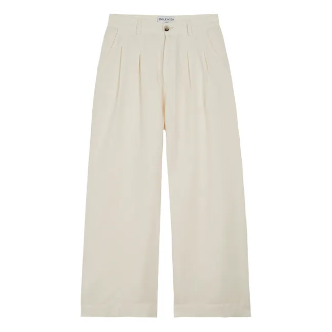 Zebulon Linen Pants - Women's collection | Cream