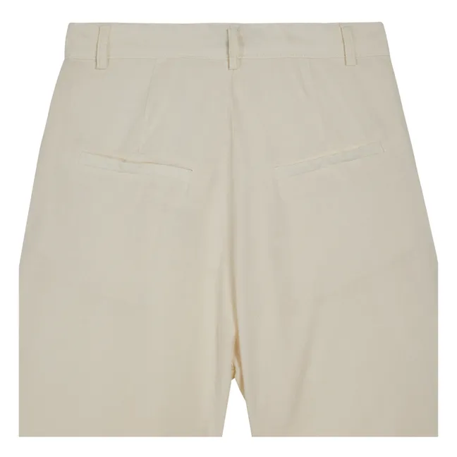 Pantalon Zebulon Lin - Collection Femme | Crème